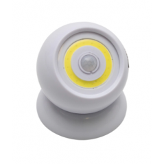 Lampa cu led si senzor de miscare Alb 2 W
