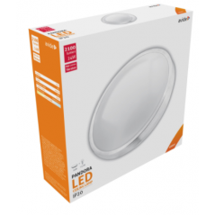 Aplica - Plafoniera LED Avide, Pandora, 24W, 380 x 100 mm, 4000 K, Alb