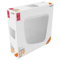 Aplica - Plafoniera LED Avide, Desdemona, 24W, 380 x 110 mm, 4000 K, alb