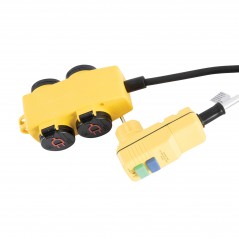 Prelungitor Stanley 4 prize, intrerupator, mufa RCD, 5m, H07RN-F 3G1,5