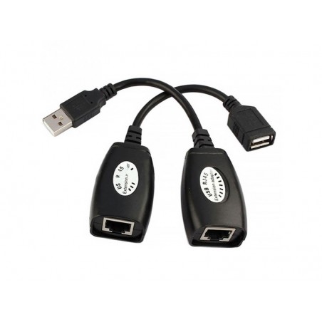 Cablu extensie USB 2.0 prin cablu UTP RJ45 pana la 50m