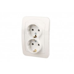 Priza Dubla Eco Premium Comtec MF0012-06043