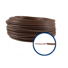 Rola conductor electric MYF / H07V-K 1.5 mmp maro, 100 m, cupru