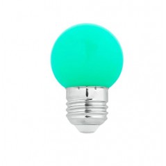 Bec LED Ecoplanet glob mic verde G45, E27, 1W (10W), 80 LM, A+