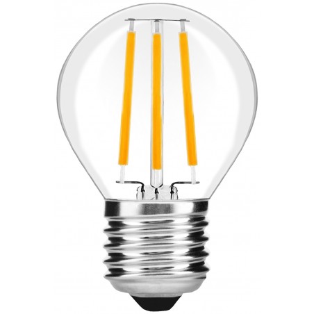 Set 10 becuri LED Avide Filament, E27, 7W (63W), 870 lm, A++, lumina calda(2700K)