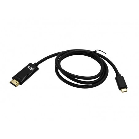 Cablu Type C la HDMI 1m, negru, Alien